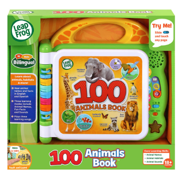 100 ANIMALS BOOK (BILINGUAL: UK+FR) | Phonics and English Activities