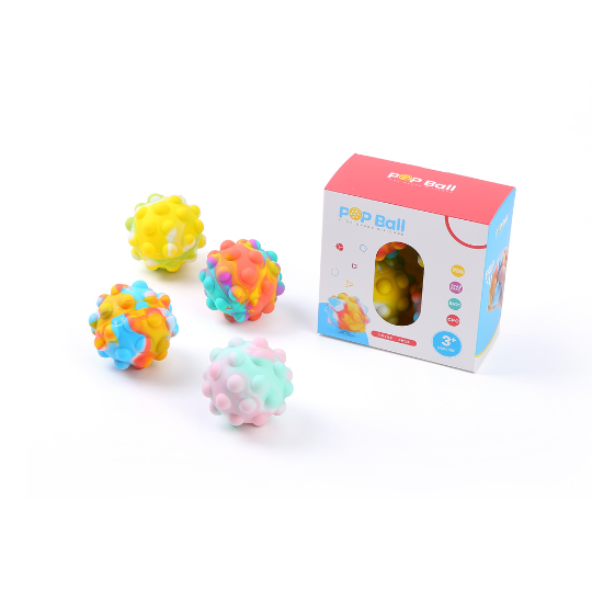 Pop Ball Large (Set of 4) | Sensory Balls