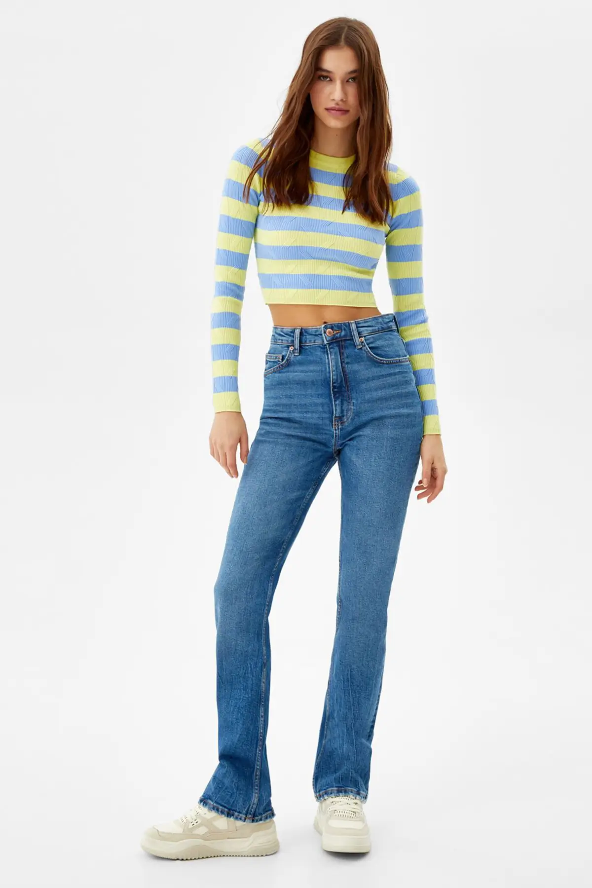 Mom Fit High-Rise Jeans with Pockets | Women’s Clothing