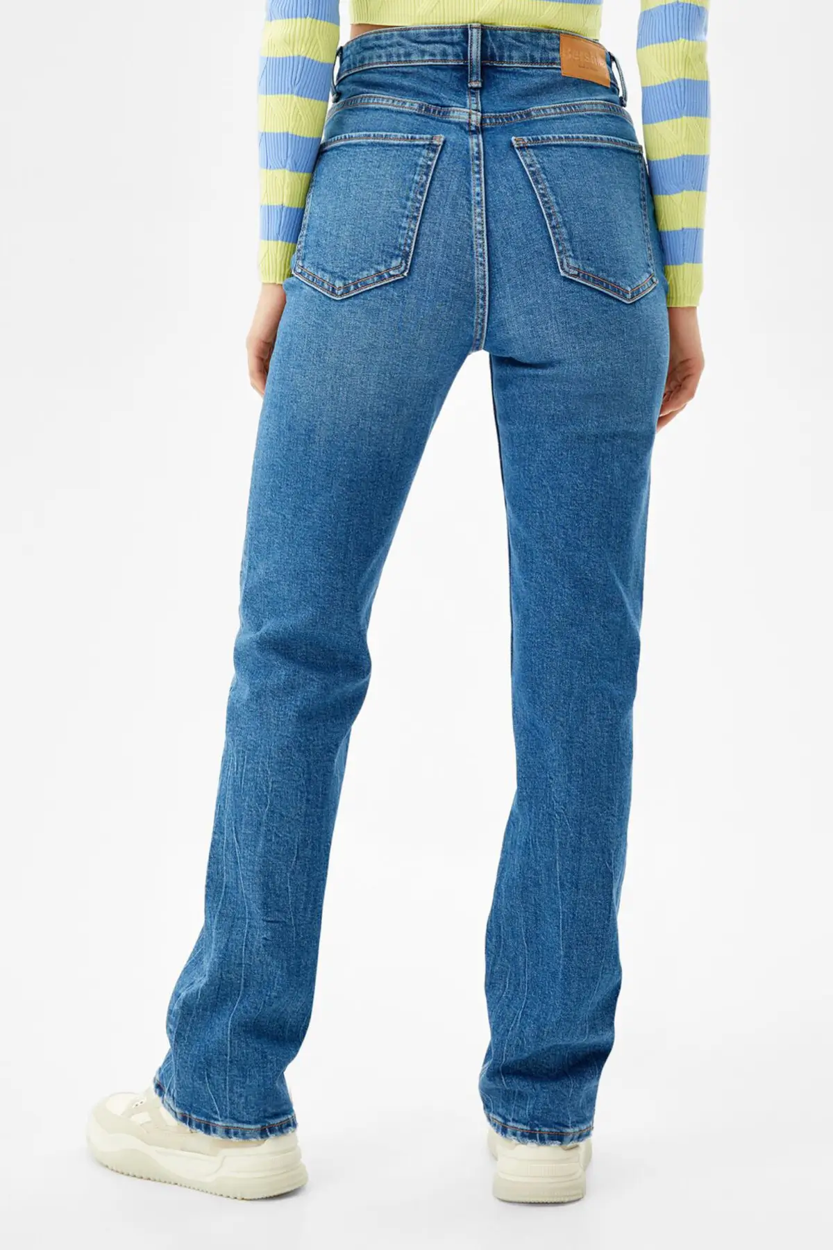 Mom Fit High-Rise Jeans with Pockets | Women’s Clothing