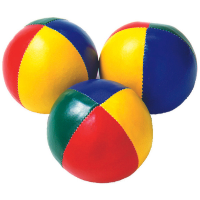 Set of 3 Bean Balls 7cm | Sensory Balls