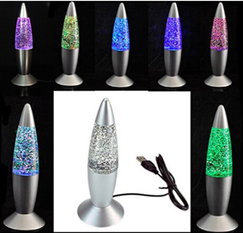 Rocket Shake & Shine Glitter Lamp | Sensory Tools