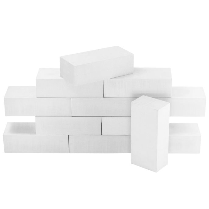 White Foam Bricks | Sensory Construction