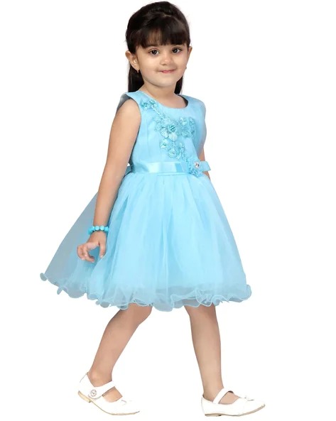 AARIKA GIRLS ETHNIC Embellished Fit & Flare Dress | KIDS