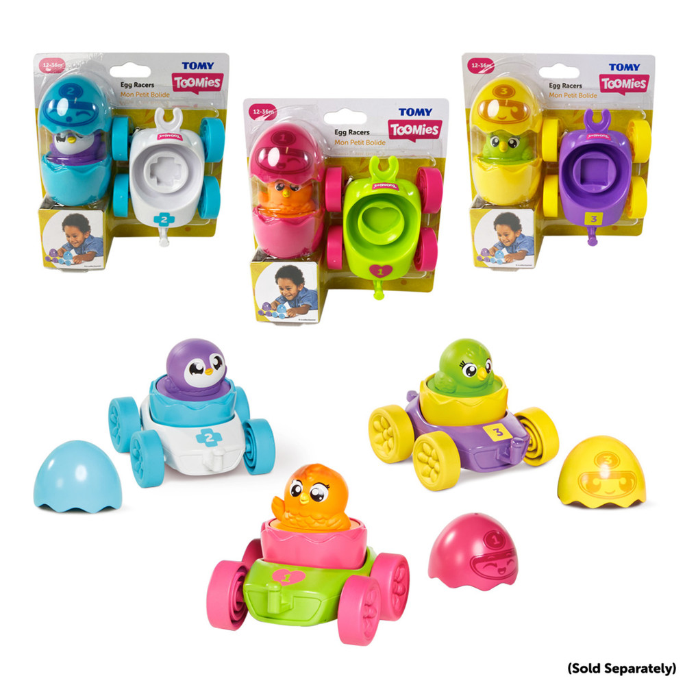 Toomies Egg Racers Asst | Cognitive Development