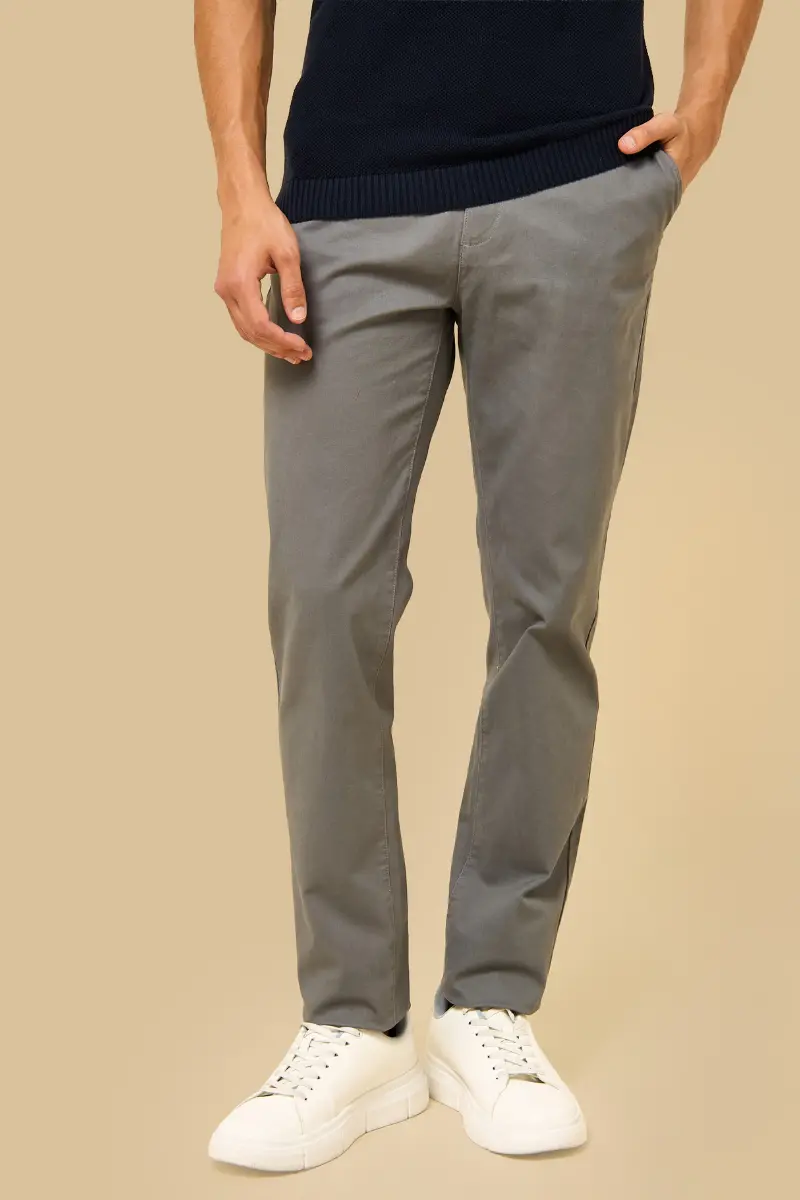 Men Slim Fit Formal Trousers | Joggers