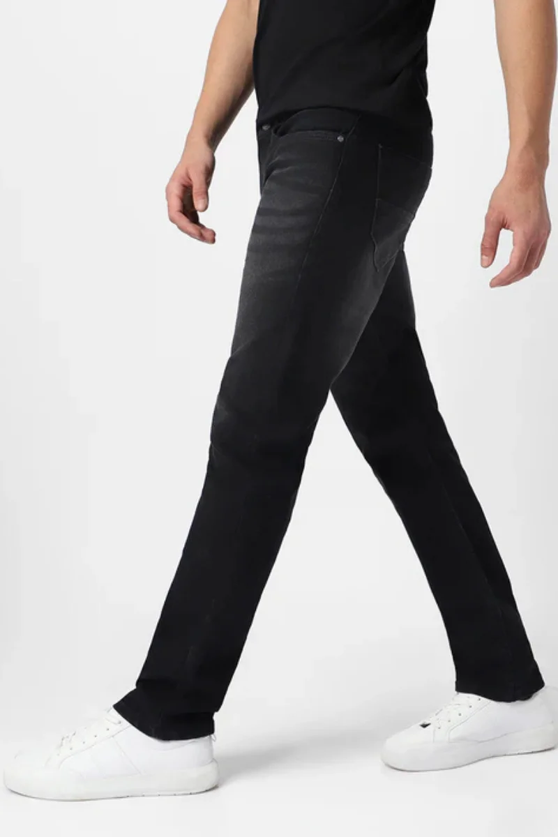 Regular Fit Black Jeans | Men’s Clothing