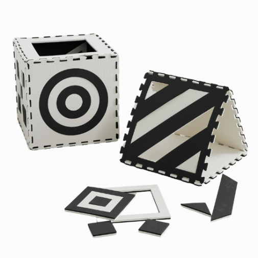 3D Creative Mat (Black And White) | Motor Skills