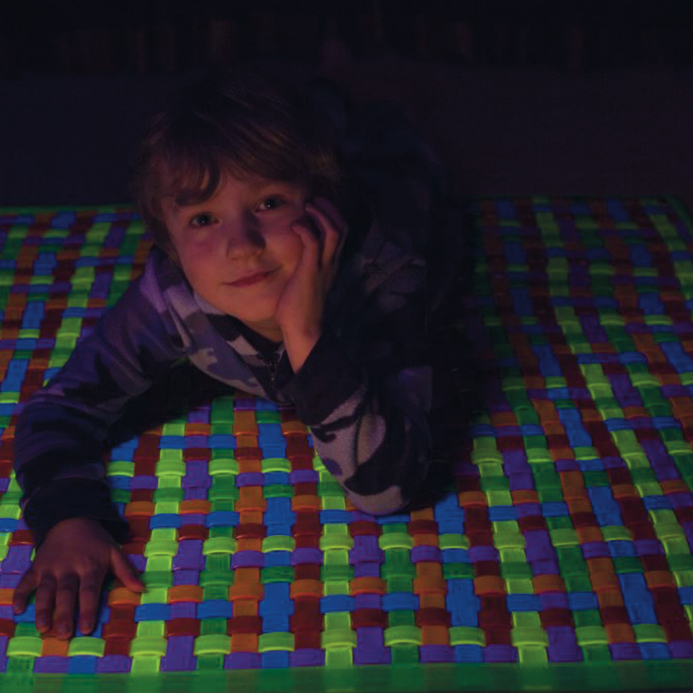 UV Rainbow Playmat | Ultraviolet