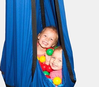 Theraputic Sensory Hammock with Plastic Balls | Sensory Integration Theraputic Sensory Hammock with Plastic Balls | Sensory Integration