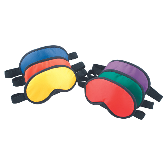 Set of 6 Colored Blindfolds | Motor Skills