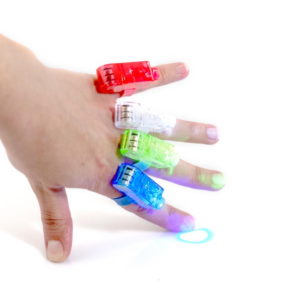 Pack of 12 Finger Lights | Sensory Tools