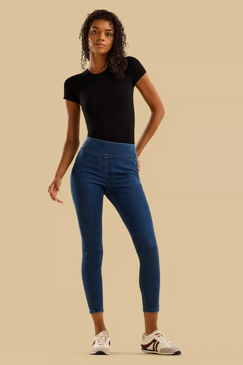 High Waist Stretch Jeggings | Women’s Clothing