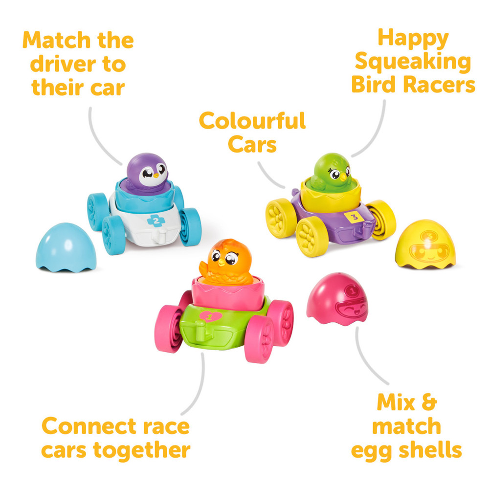 Toomies Egg Racers Asst | Cognitive Development