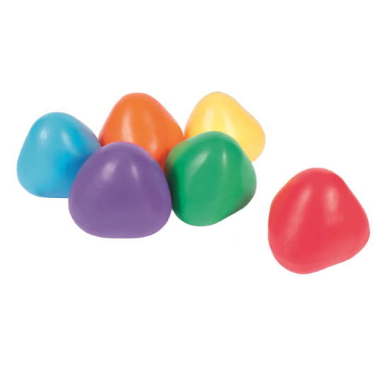 Pyramid balls Set of 6 colors | Sensory Balls