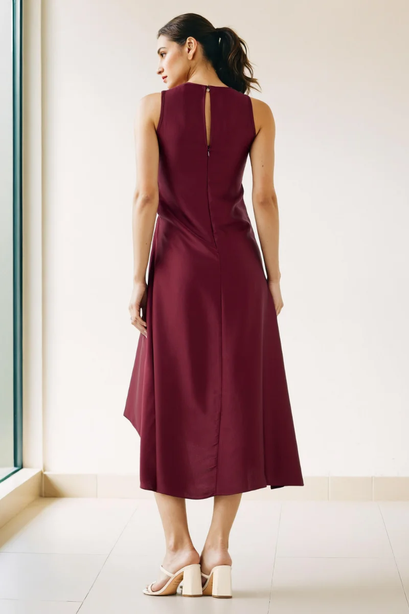 Satin Luxe Midi Dress | Midi
