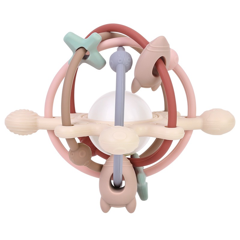 Rattle Sensory Teether Toy | Hand Chews