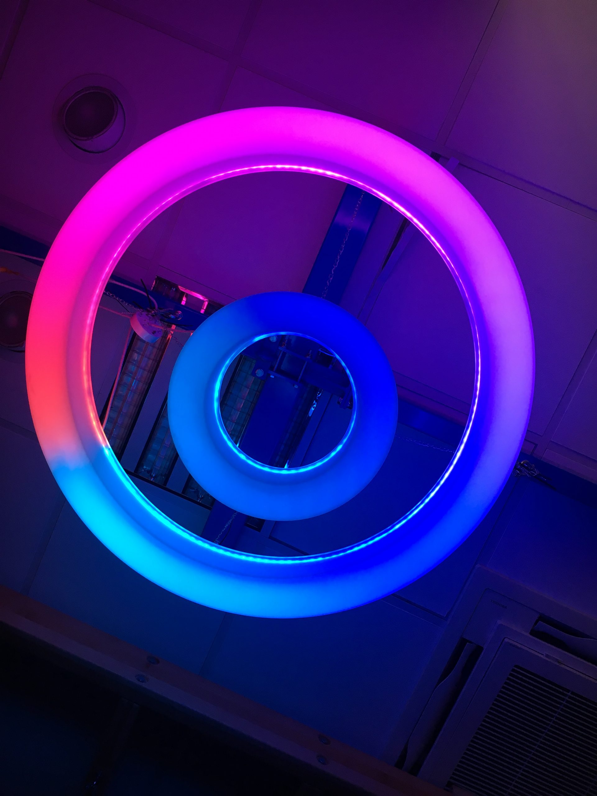 LED Colour Changing Ceiling Ring | Sensory Tools