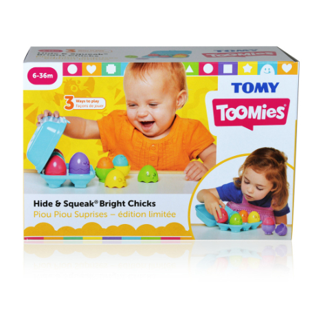 Toomies Hide & Squeak Bright Chicks | Cognitive Development