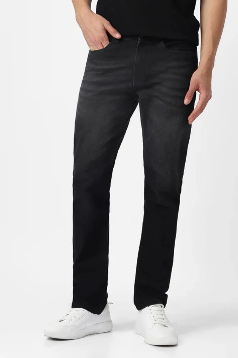 Regular Fit Black Jeans | Jeans