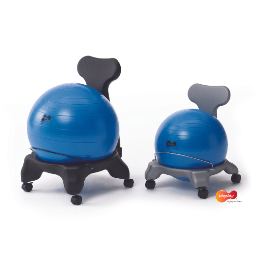 Modern Ball Chair (L) (Black) | Balls