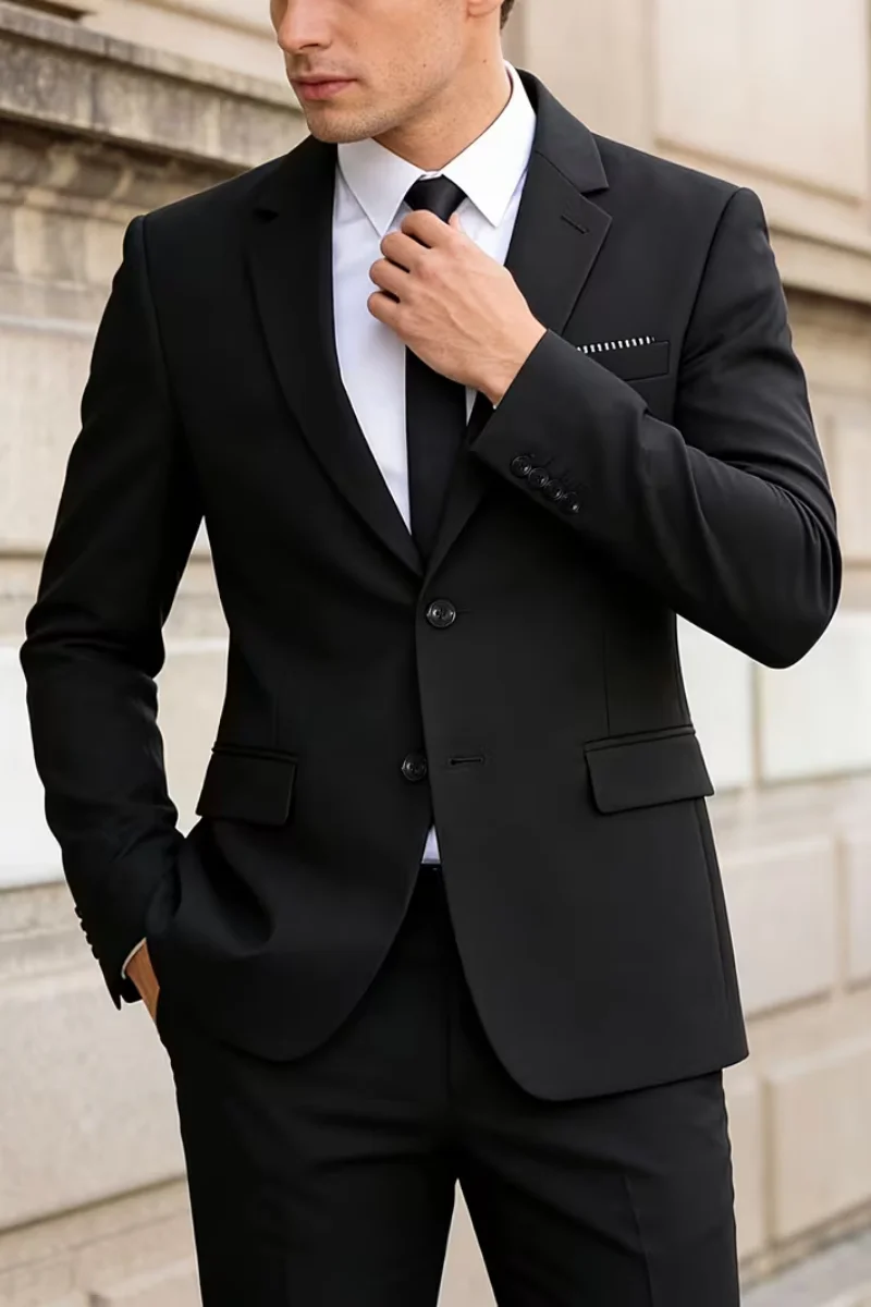 Formal Black Blazer | Men’s Clothing