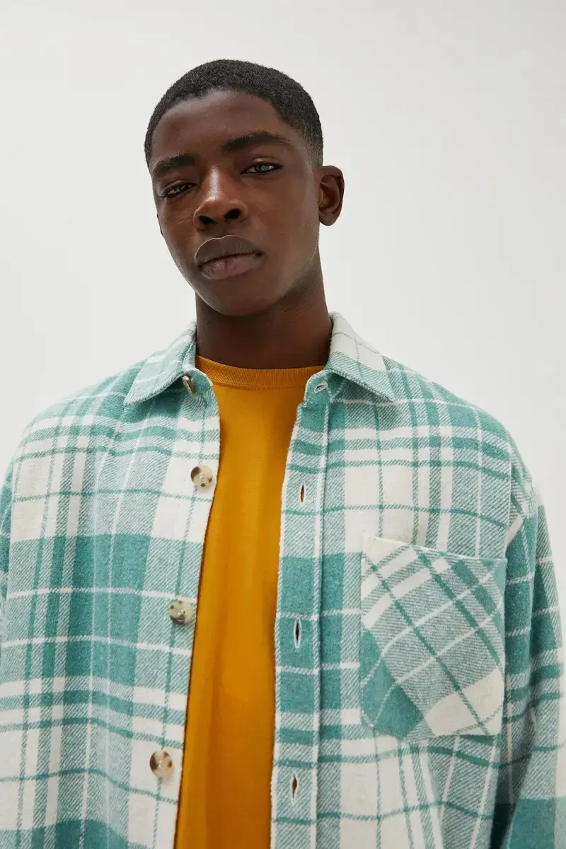 Slim Fit Checked Shirt | Shirts
