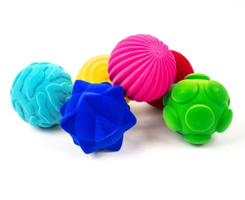 Set of 6 Rubbabu Tactile Balls | Sensory Balls