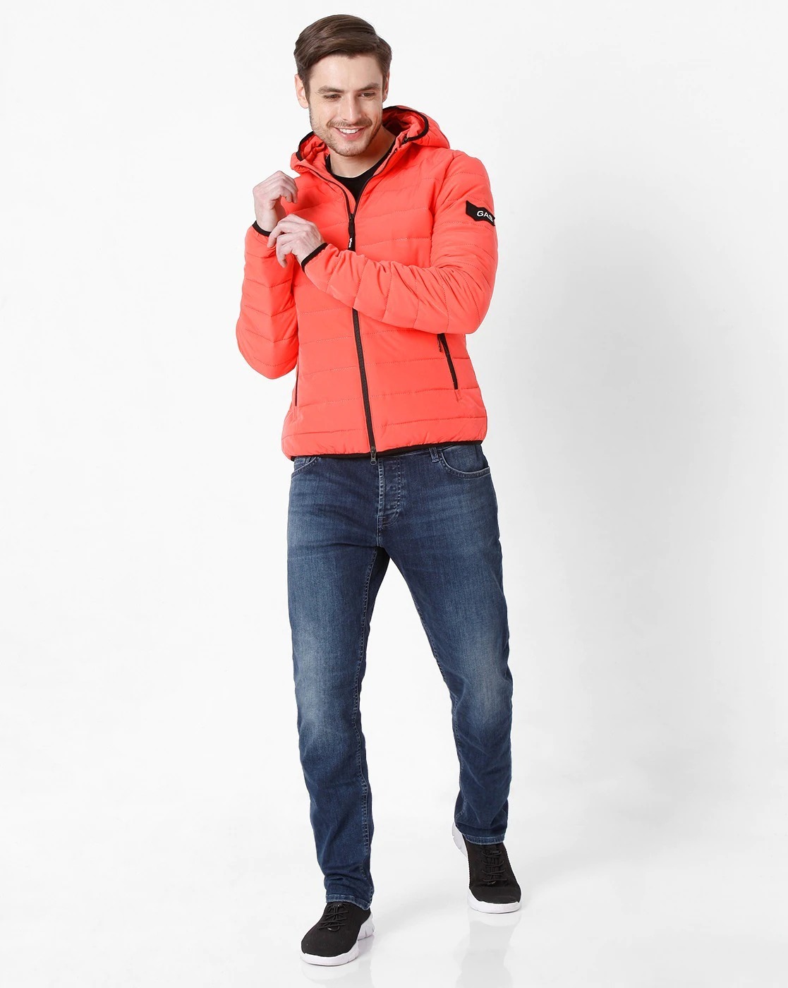 GAS Leonardo FS Quilted Zip-Front Jacket | MEN