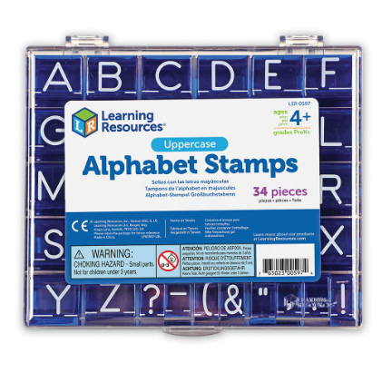 Uppercase Alphabet ,Punctuation Stamps | Phonics and English Activities