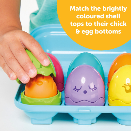 Toomies Hide & Squeak Bright Chicks | Cognitive Development