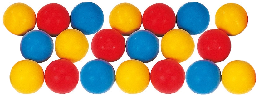 Set of 20 Softy Foam Balls 9cm | PE Equipment