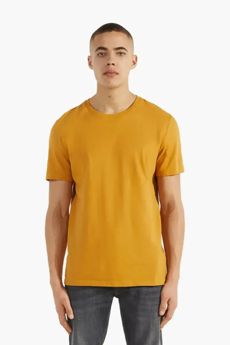 Basic Cotton Crew T-Shirt | Men’s Clothing
