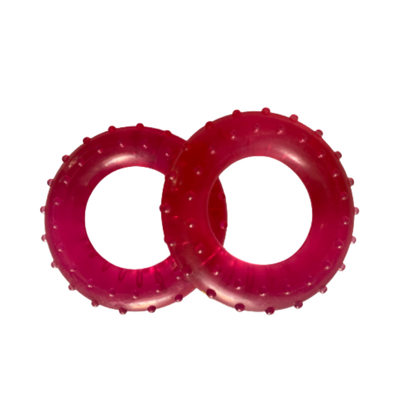 Hand Strengthening Textured Rings Pink | Strengthening Tools