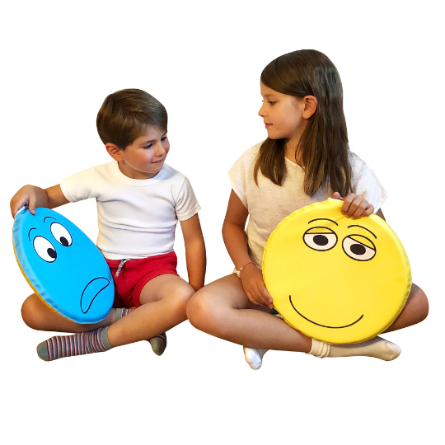 Set of 6 Emotion Cushions | Emotional Wellbeing