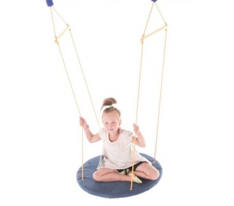 Therapeutic Sensory Round Suspended Platform Swing | Sensory Integration Therapeutic Sensory Round Suspended Platform Swing | Sensory Integration