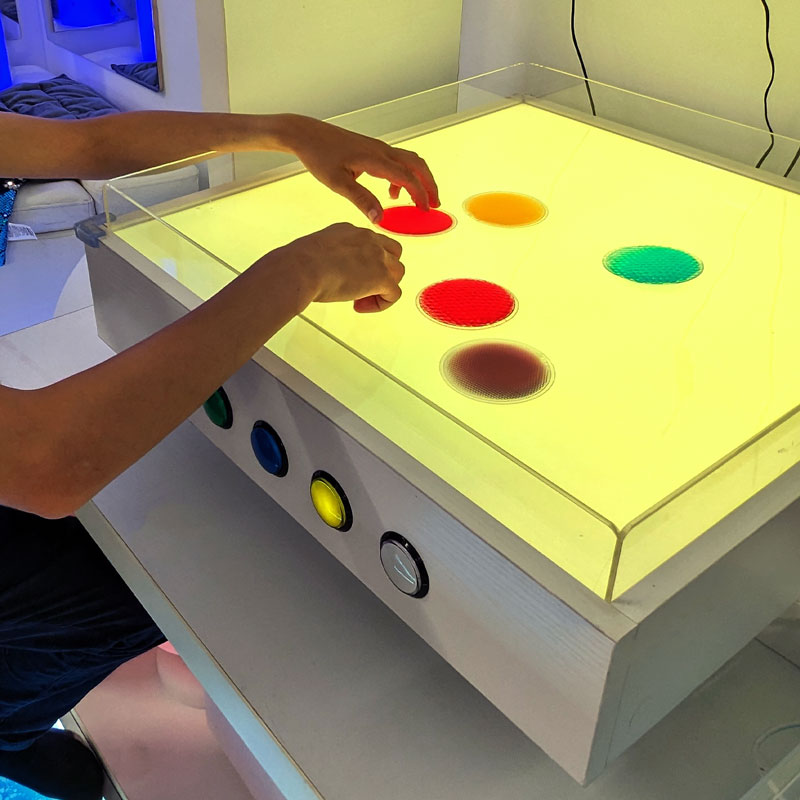 Light Table with Sand Table Top | Interactive Panels