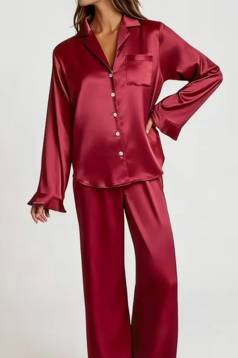 Satin Luxury Nightwear Set | Pyjamas
