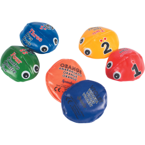 Edubug Bean Bags Set of 6 colors | PE Equipment