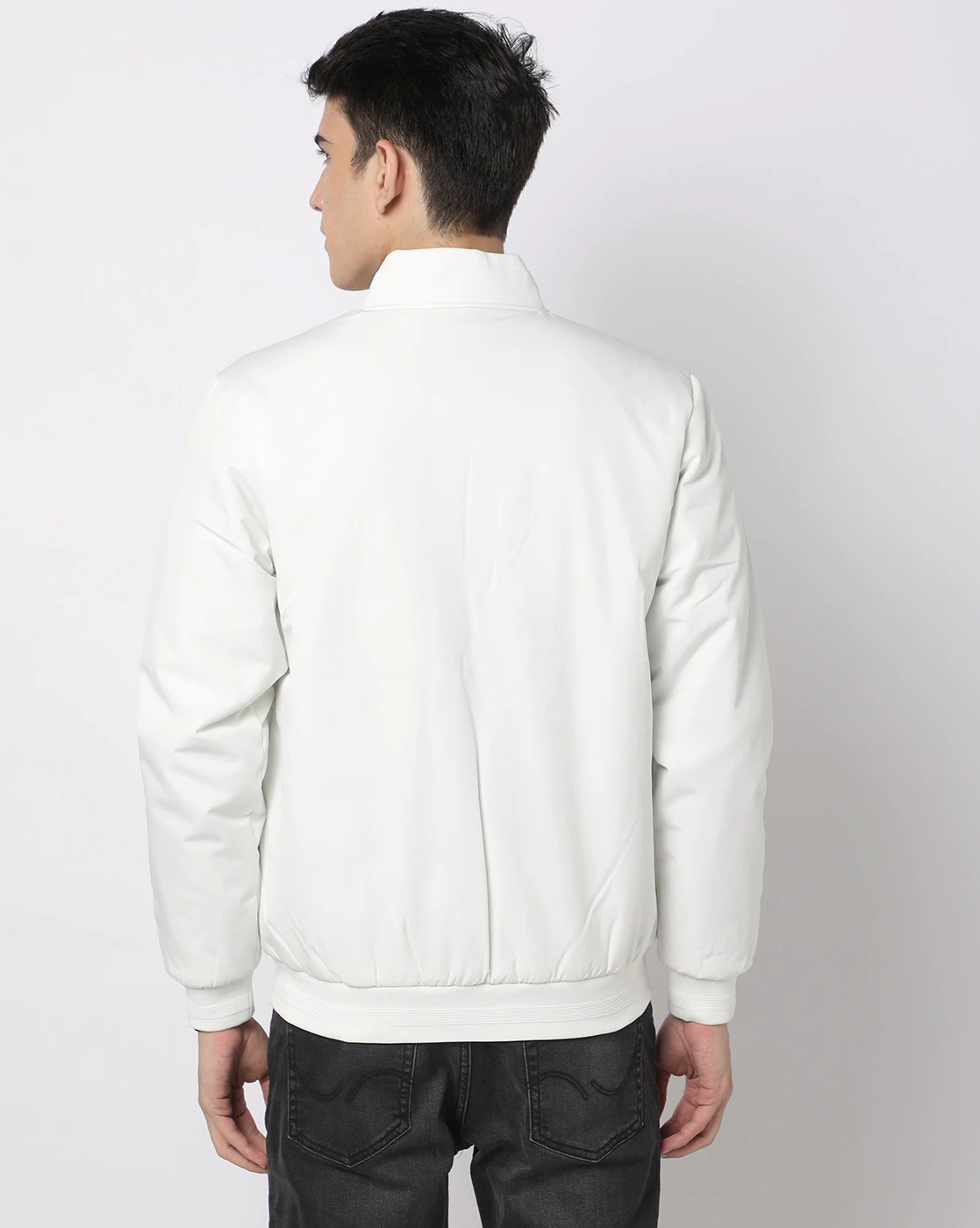 NETPLAY Cut & Sew Bomber Jacket with Zip Pockets | MEN