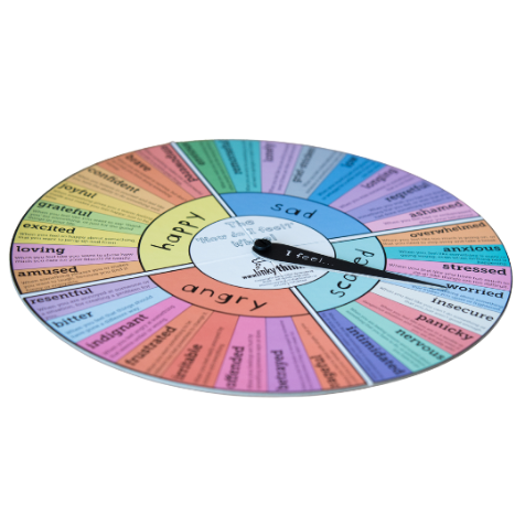 'How Do I Feel?' Wheel, for Mental Health & Emotional Vocabulary | LinkyThinks