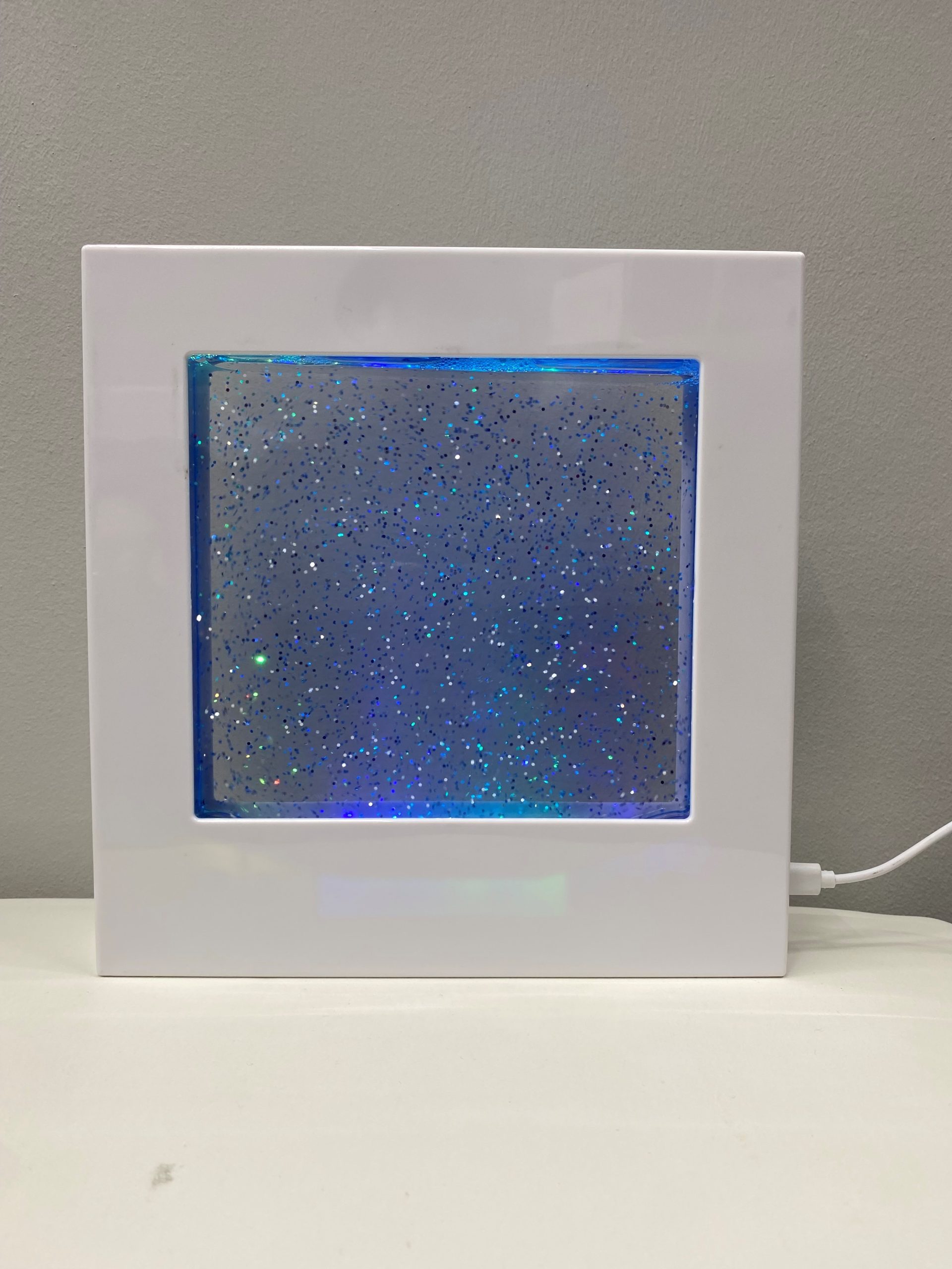 Glitter filled Square | Sensory Tools