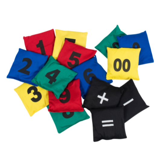 Numbered Bean Bags Set | Fidgets 