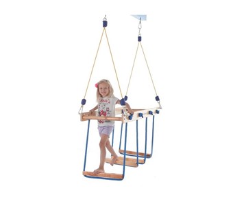 Small Footbridge for Therapeutic Sensory Balance Exercises | Sensory Integration Small Footbridge for Therapeutic Sensory Balance Exercises | Sensory Integration