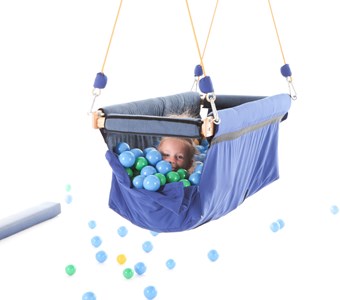 Sensory Therapy Swing with plastic Balls | Sensory Integration Sensory Therapy Swing with plastic Balls | Sensory Integration